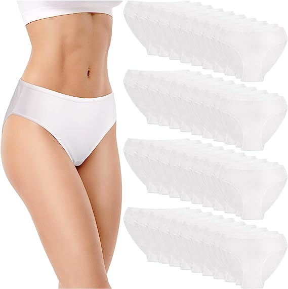 Women Disposable Nonwoven Underwear Ladies Briefs