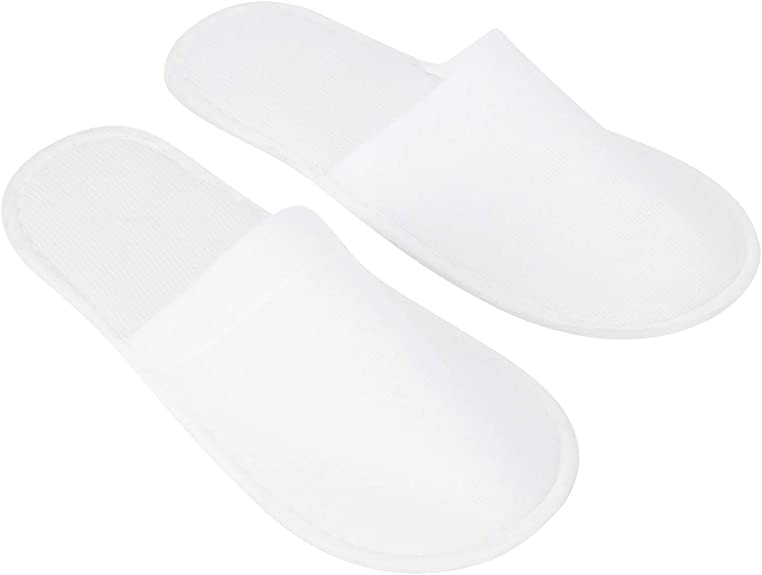 White Disposable Slippers