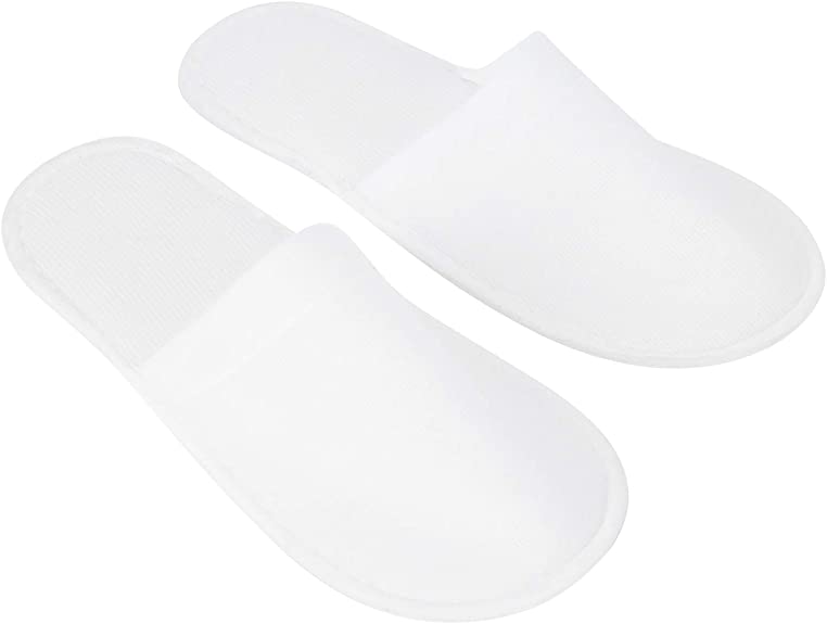 SPA Disposable Slippers for Hotel Guests Women, Men Closed Toe Super Comfortable for Home SPA Hotel Party Guest