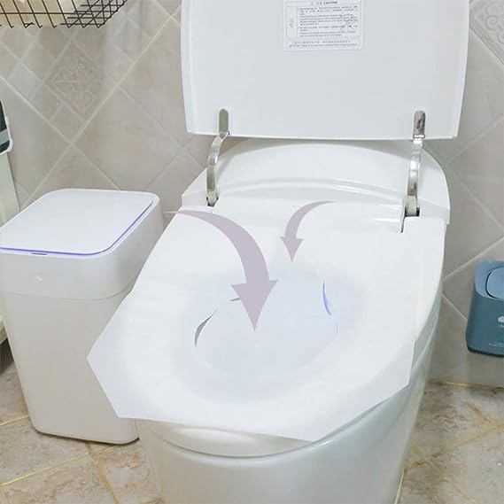 Flushable Paper Travel Toilet Seat Covers