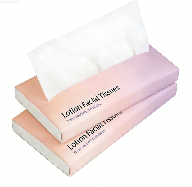 Soft And Gentle Moisturizing Lotion Facial Tissue for Daily Use