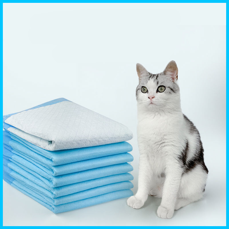 Pet Underpad Pee Pad Pet Care Product Factory Custom White Color Hot Sale