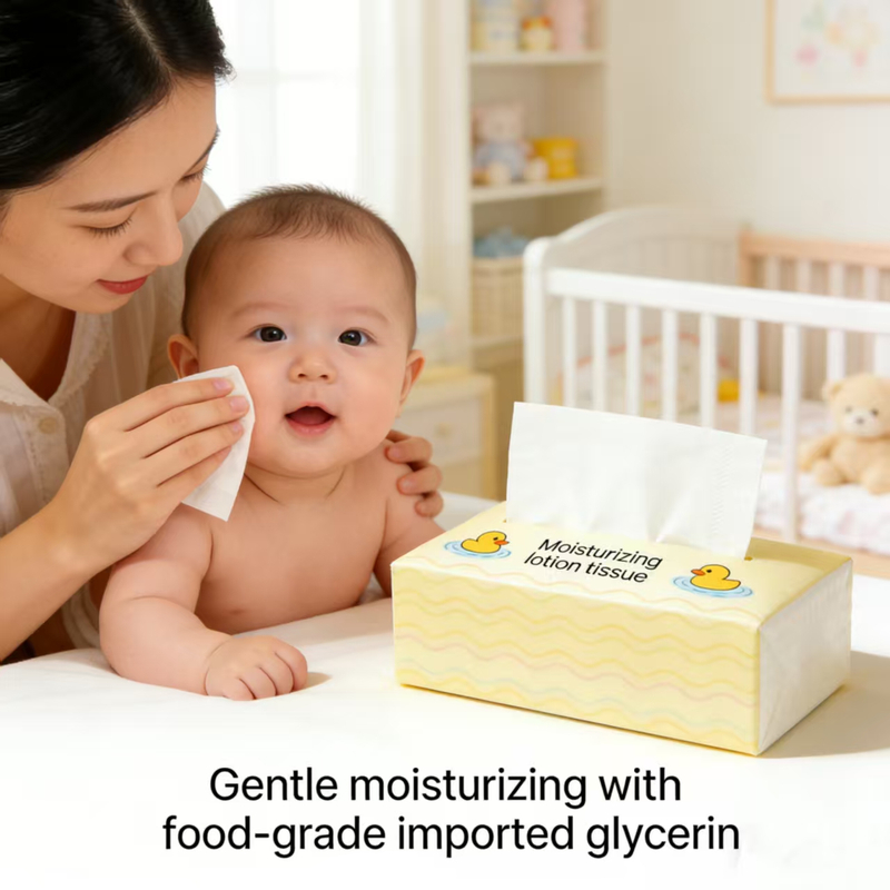 Lotion Tissue Wipes Support OEM/OEM