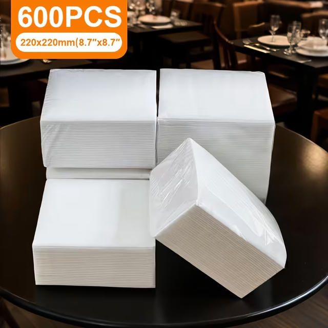 22/23/27/30cm Cocktail Napkins Wood Pulp Material Napkin for Hotels, Cafes, Bars, KTV And Home Use