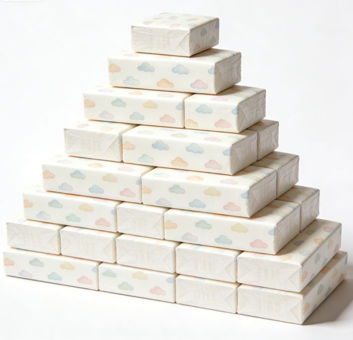 3ply/4ply Printed Handkerchief Pocket Tissue