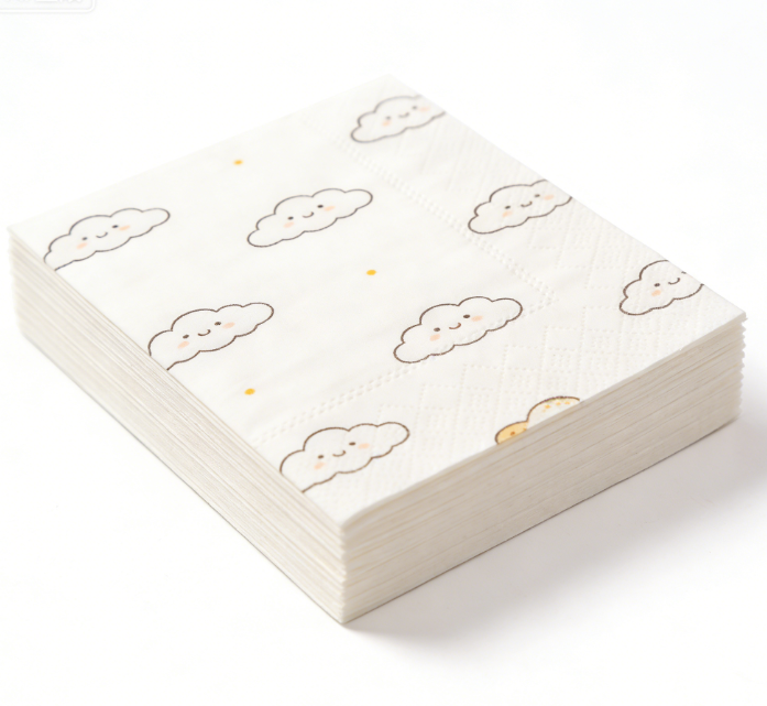 3ply/4ply Printed Handkerchief Pocket Tissue