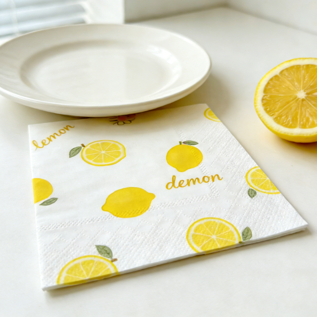 Colorful Printed Pocket Tissue Packs for On-The-Go Convenience