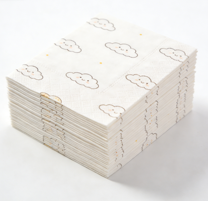 Vibrant Colorful Printed Handkerchief Tissues for Everyday Use