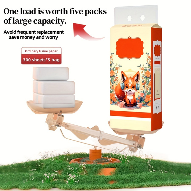 Haing Tissue Durable Paper Tissue-4-Ply Tissue Paper Mega Pack, Clog-Free, Multipurpose for Home & Office Cleans