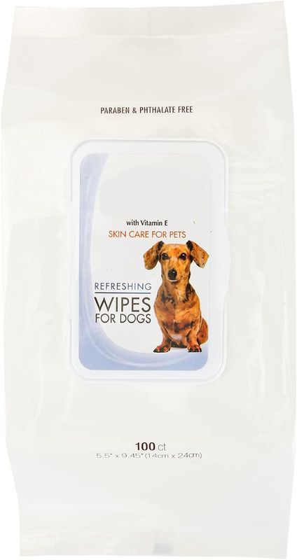 Cleansing Pet Wipes & Deodorizing Anal Gland Wipes for Paws And Butt, Gentle And Effecti, Pet Hygiene Wipes, Coconut-Scented Moisturizing Grooming Wipes for Dogs And Cats