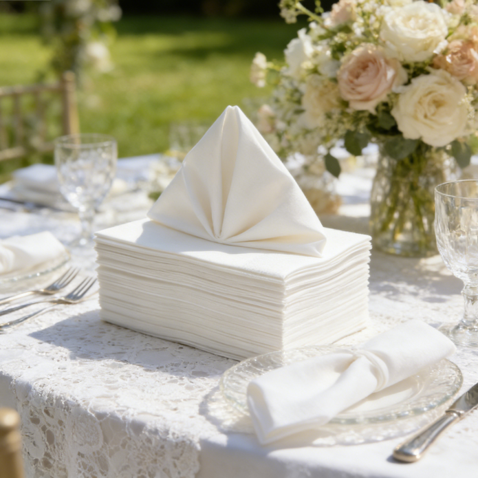 Factory Direct Disposable Paper Napkins Wholesale Virgin Wood Pulp Napkins for All Occasions
