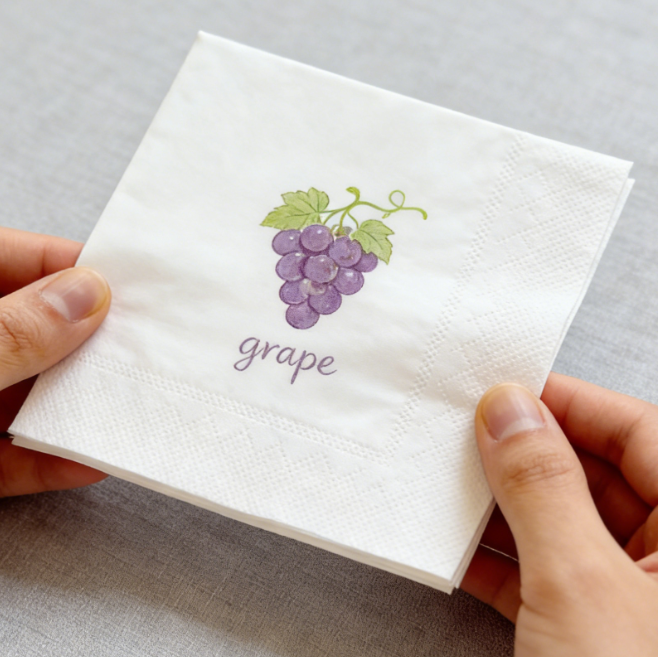 Colorful Printed Pocket Tissue Packs for On-The-Go Convenience