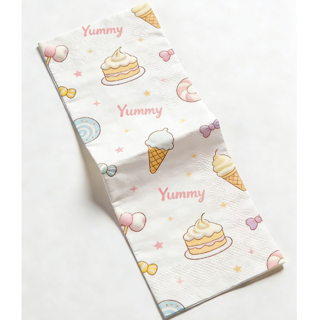 Dessert Printed Pocket Tissue
