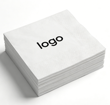 Hotel & Restaurant Disposable Dinner Napkins 2-Ply Embossed White Tissue Napkins Bulk Supply