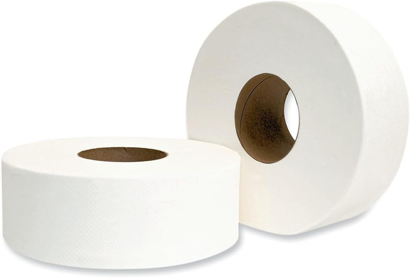 2-Ply Toilet Paper 600 Linear Feet Per Roll Paper White Tissue Native Wood Pulp Paper Towels