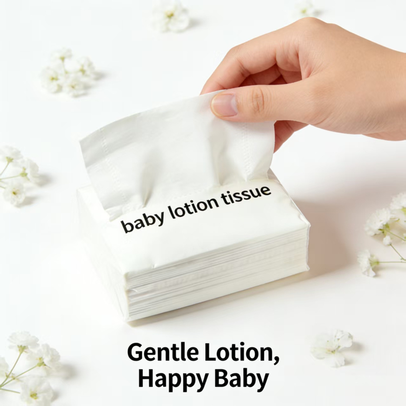 Soothing Baby Lotion Tissue for Hydrated and Happy Skin