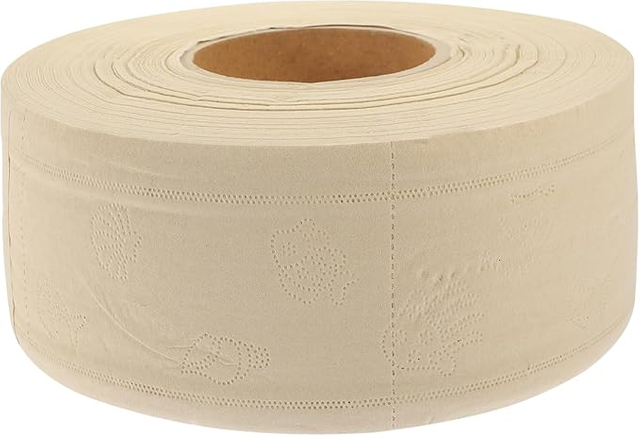 1-Ply Bamboo Pulp Toilet Paper Per Roll Paper Business Uality Toilet Paper White Tissue Native Wood Pulp Paper Towels