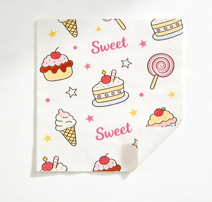 Adorable Printed Napkins for Parties And Special Occasions