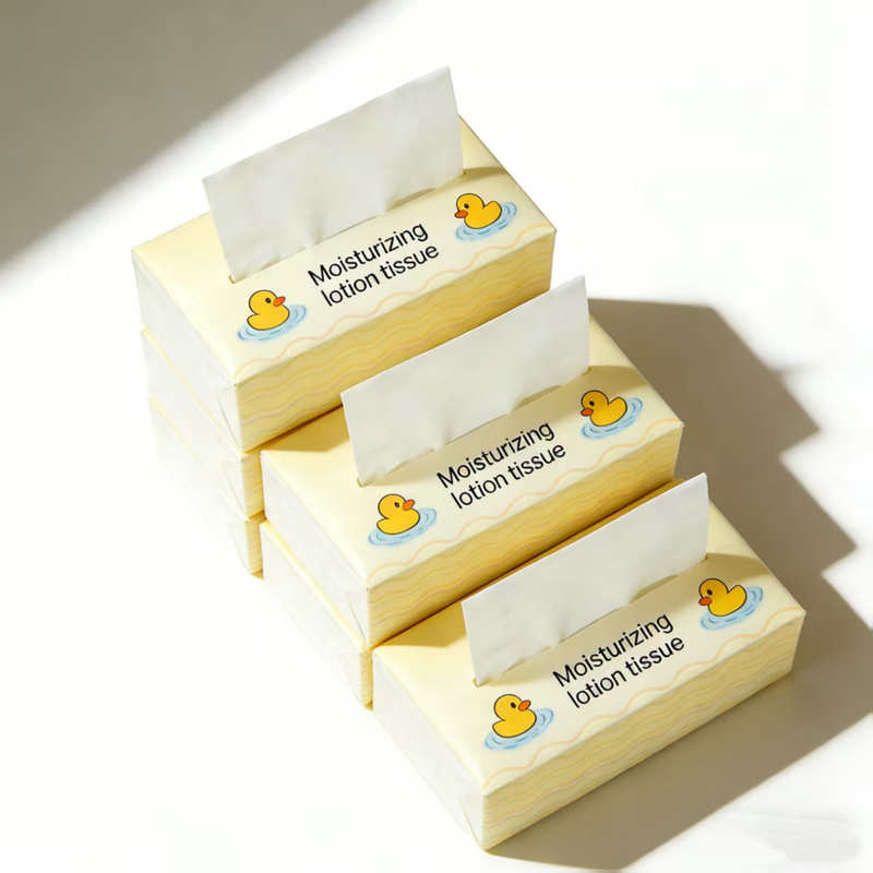 Ultra-Hydrating Moisturizing Lotion Tissues for Daily Skin Care