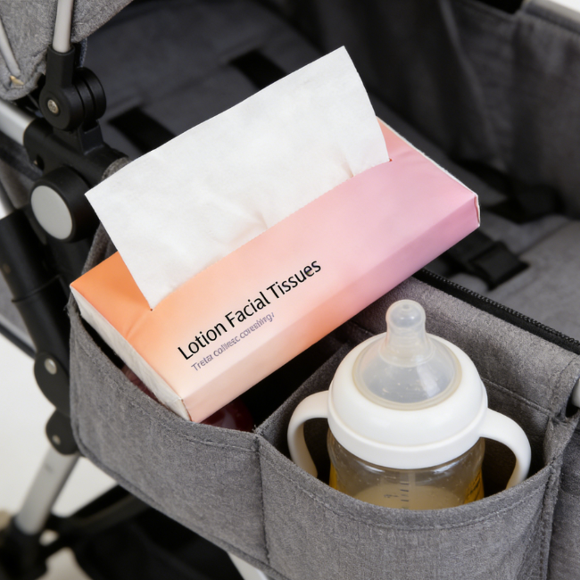 Soft And Gentle Moisturizing Lotion Facial Tissue for Daily Use