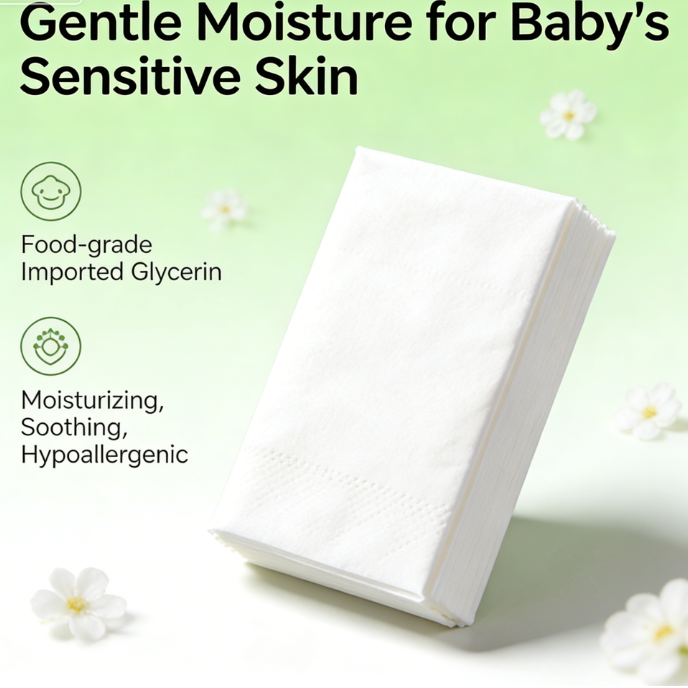 Lotion Pocket Tissues Suitable Sensitive Skin And Babies