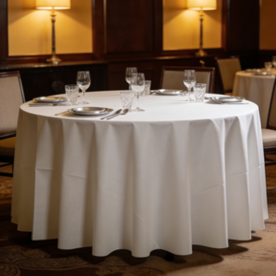 OEM 100% Virgin Wood Pulp Disposable Airlaid Tablecloth