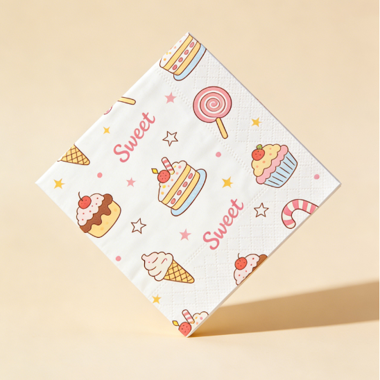 Adorable Printed Napkins for Parties And Special Occasions