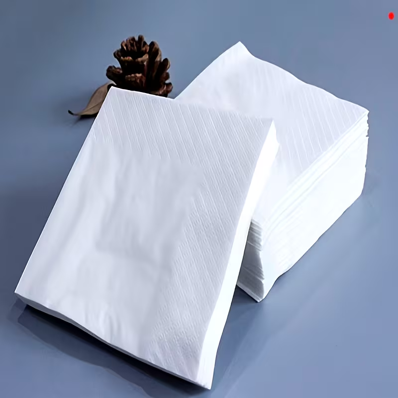 22/23/27/30cm Cocktail Napkins Wood Pulp Material Napkin for Hotels, Cafes, Bars, KTV And Home Use