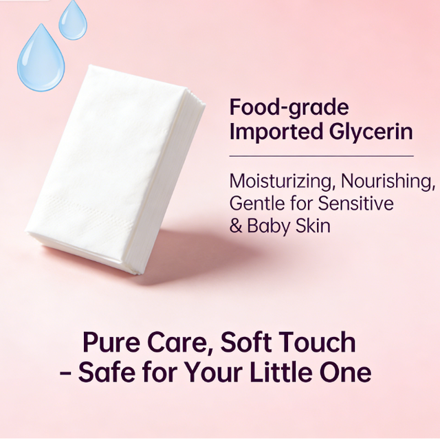 Moisturizing Baby Lotion Pocket Tissue for Babies