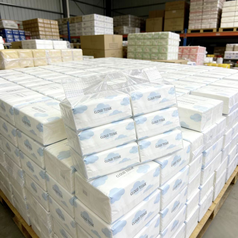 Biodegradable Eco Facial Tissue Paper Bulk Wholesale for Importers