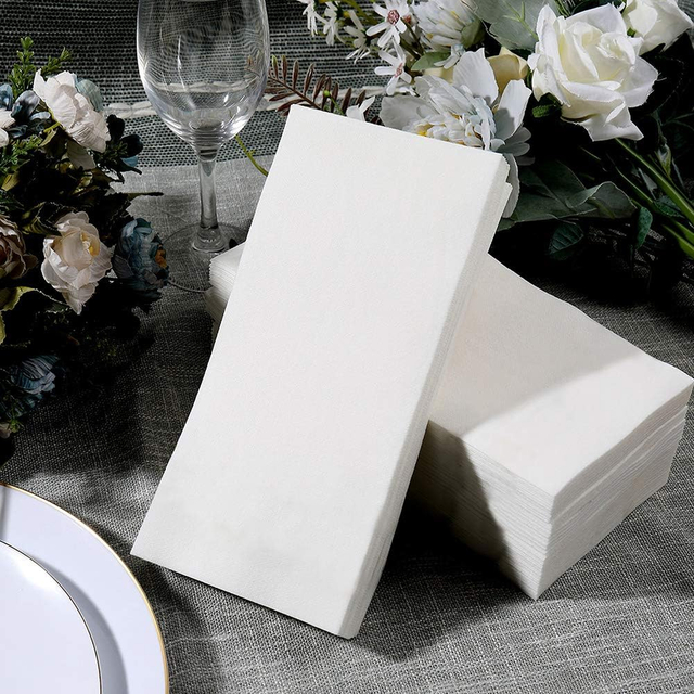 12X17inch Disposable Kitchen Napkins Tissue Paper Soft Absorbent Decorative Dinner Napkins Tissue