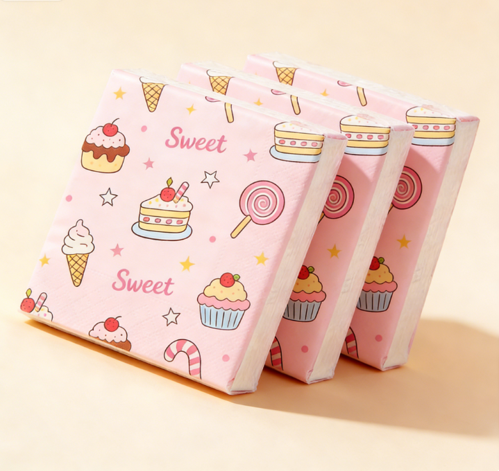 Adorable Printed Napkins for Parties And Special Occasions