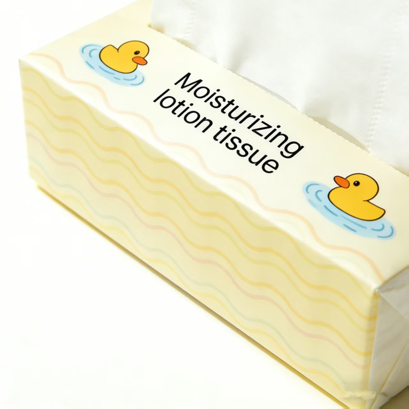 Ultra-Hydrating Moisturizing Lotion Tissues for Daily Skin Care