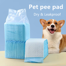 Pet Underpad Pee Pad Pet Care Product Factory Custom White Color Hot Sale