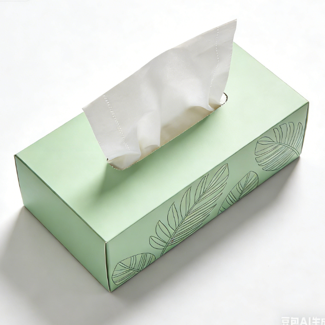 Office Use 3-Ply Strong Absorbent Box Facial Tissues Bulk Supply