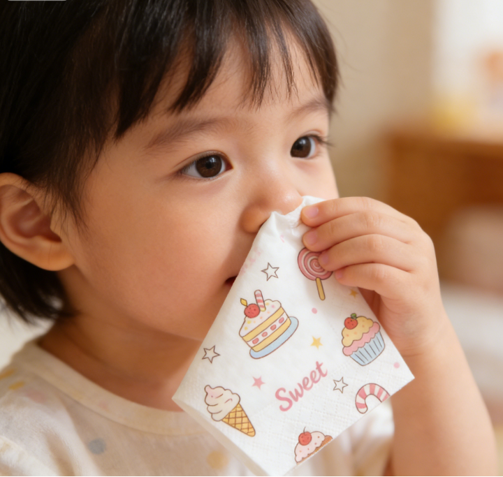 Adorable Printed Napkins for Parties And Special Occasions