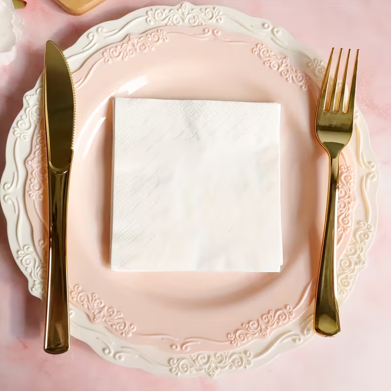 22/23/27/30cm Cocktail Napkins Wood Pulp Material Napkin for Hotels, Cafes, Bars, KTV And Home Use