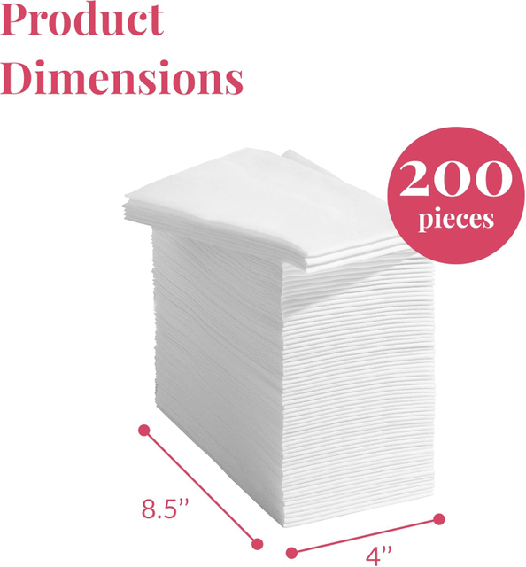 12X17inch Disposable Kitchen Napkins Tissue Paper Soft Absorbent Decorative Dinner Napkins Tissue