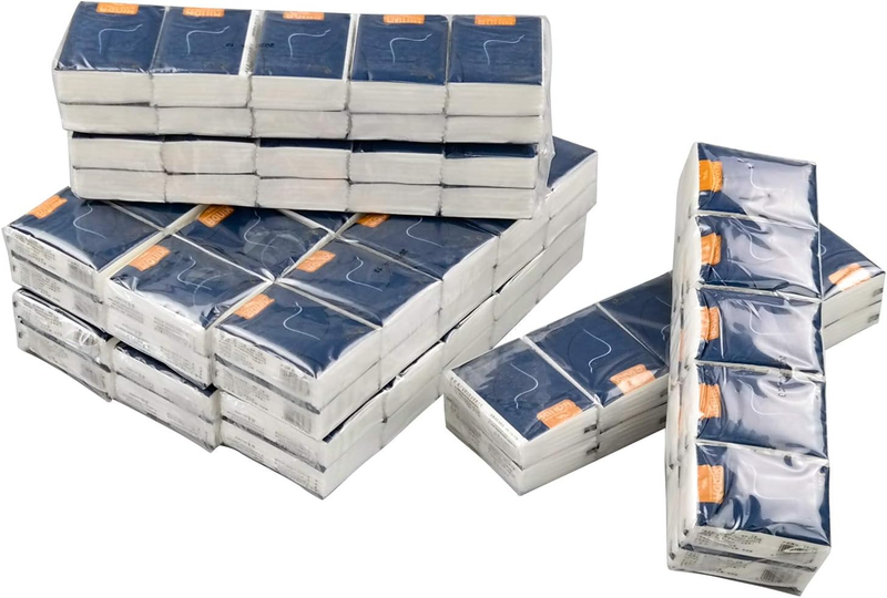 Pocket Tissues Travel Packs Tissues Travel Size 3 Ply Unscented Small Mini Tissue