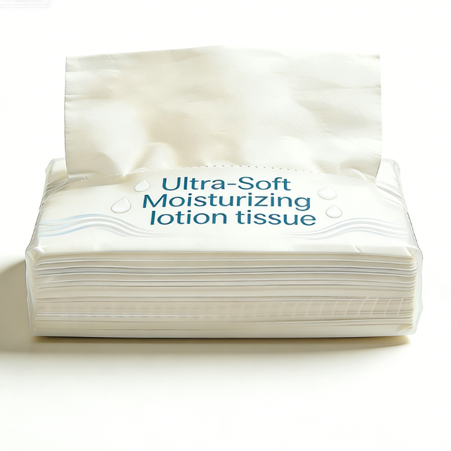 Gentle Moisturizing Lotion Tissue for Sensitive Skin and Babies