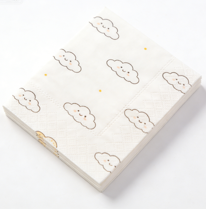 Vibrant Colorful Printed Handkerchief Tissues for Everyday Use